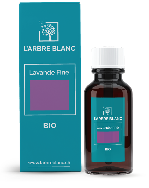 Huiles essentielle de lavande fine | L'Arbre Blanc - Bio et haute Qualité - Suisse